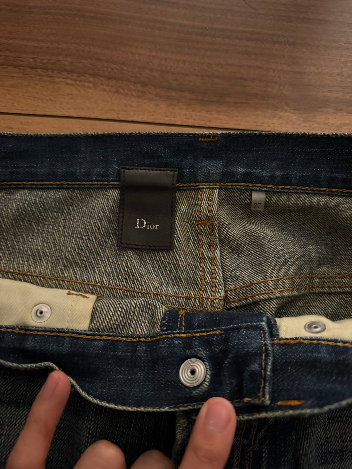 Dior Homme AW06 Dust Wash Denim