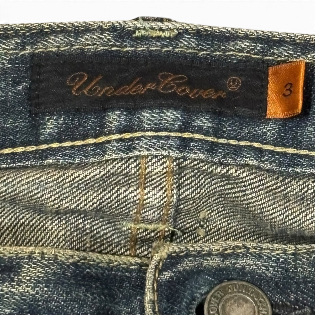 Undercover SS07 Chaos Zipper Denim