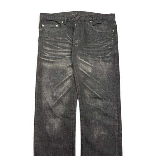 Dior Homme AW03 Black Clawmark Denim