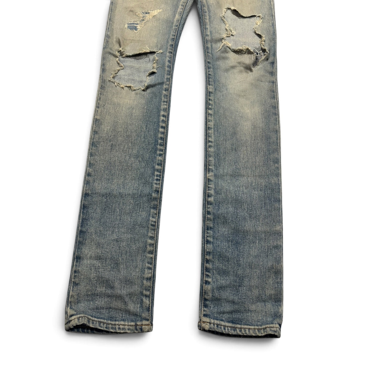 Saint Laurent Repaired Crash Denim