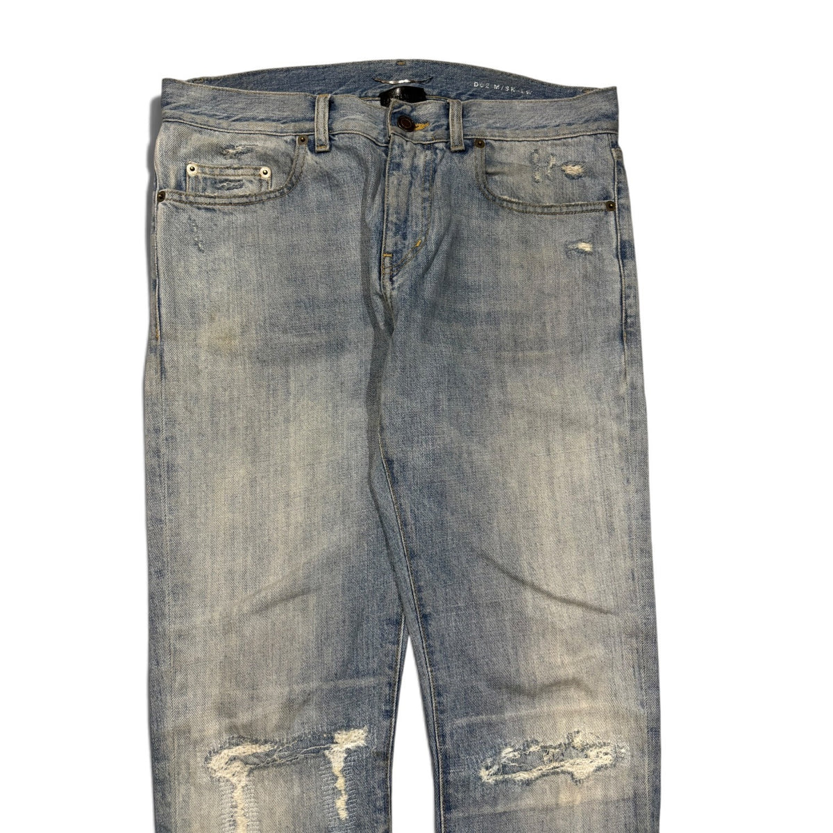 Saint Laurent SS16 Repaired Knee D02 Denim