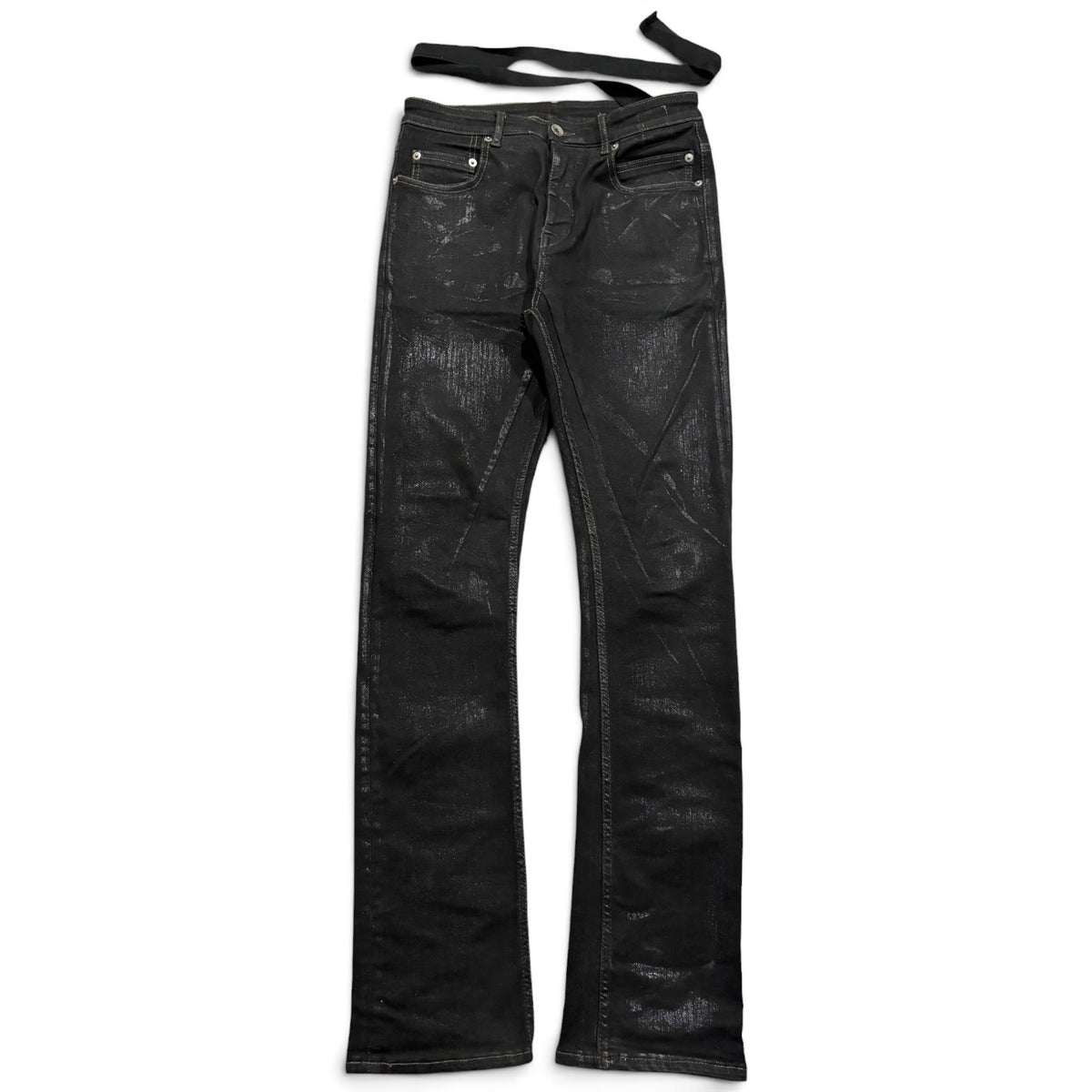 Rick Owens DRKSHDW FW21 Foil Wax Detroit Cuts