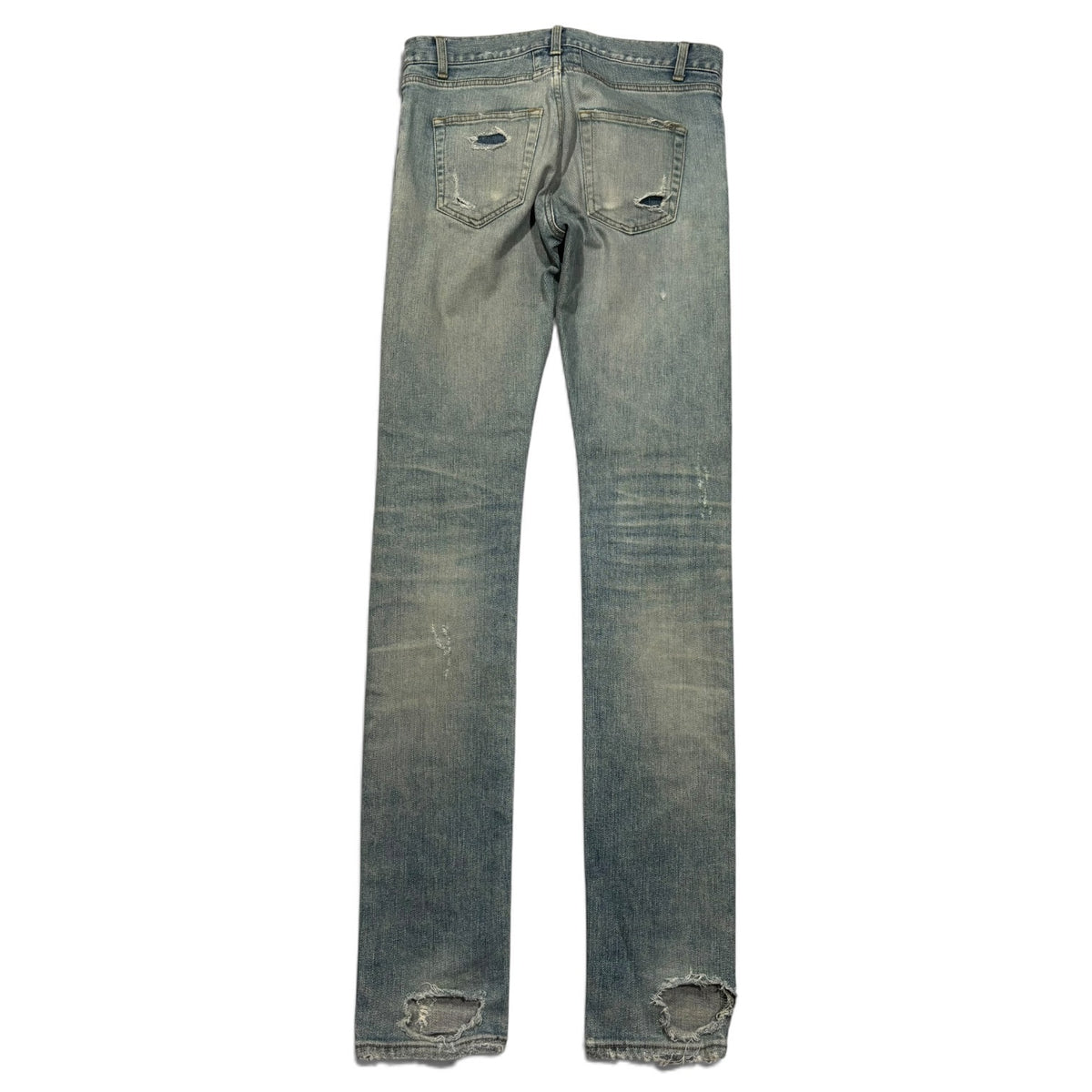 Saint Laurent AW15 Crash Denim