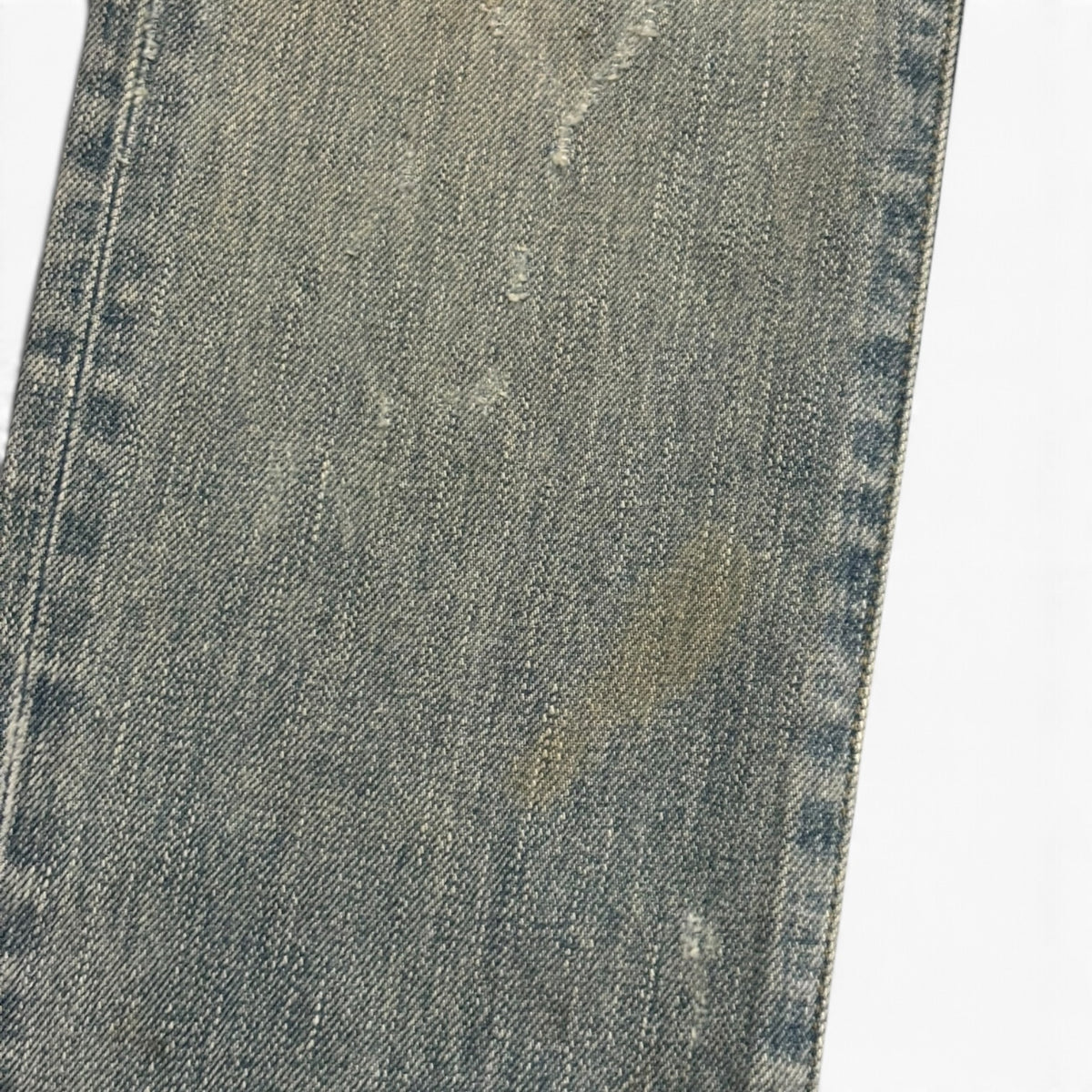 Saint Laurent FW14 Sandwash Crash Denim