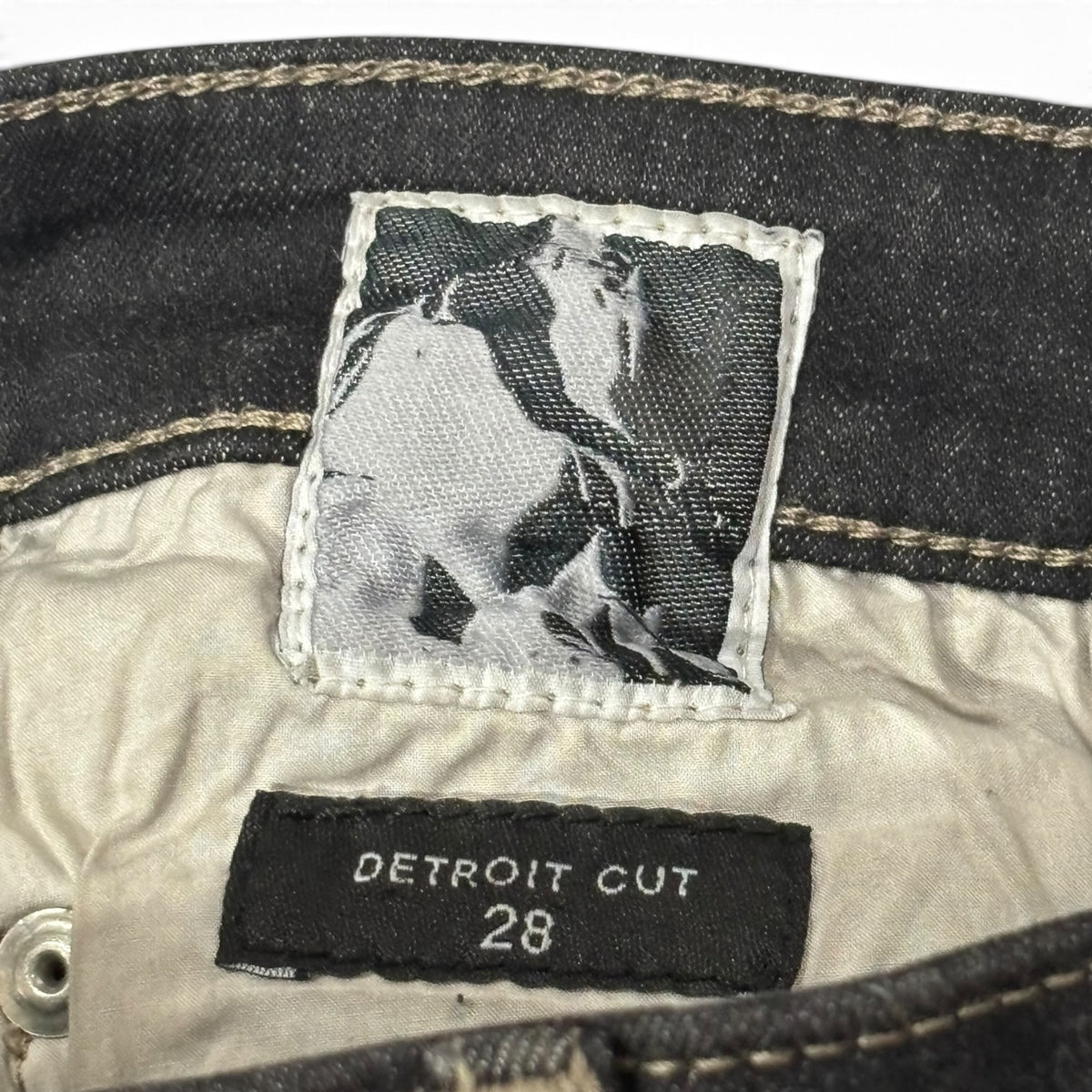 Rick Owens DRKSHDW FW21 Foil Wax Detroit Cuts