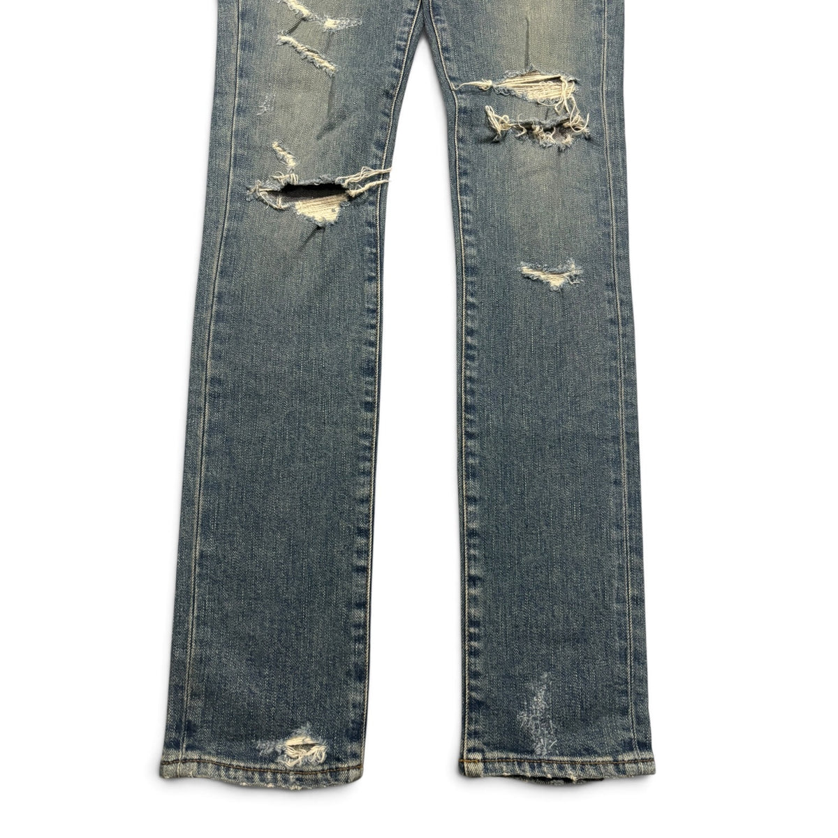 Saint Laurent AW15 Crash Denim