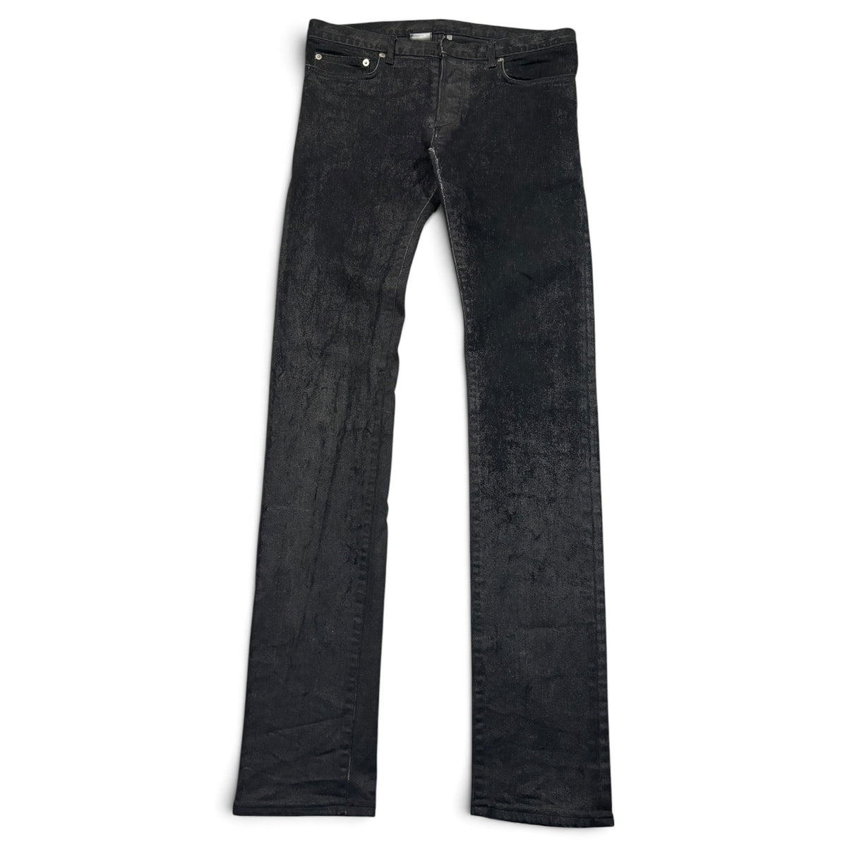 Dior Homme Faded Black Wax Denim