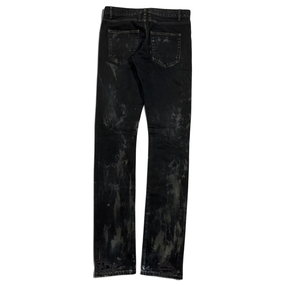Saint Laurent AW14 Oil Spill Denim