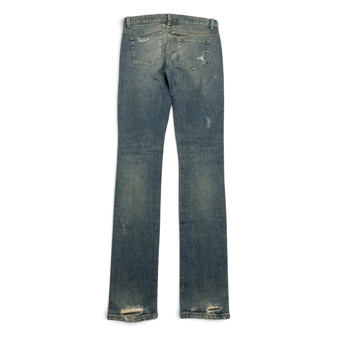 Saint Laurent AW15 Crash Denim