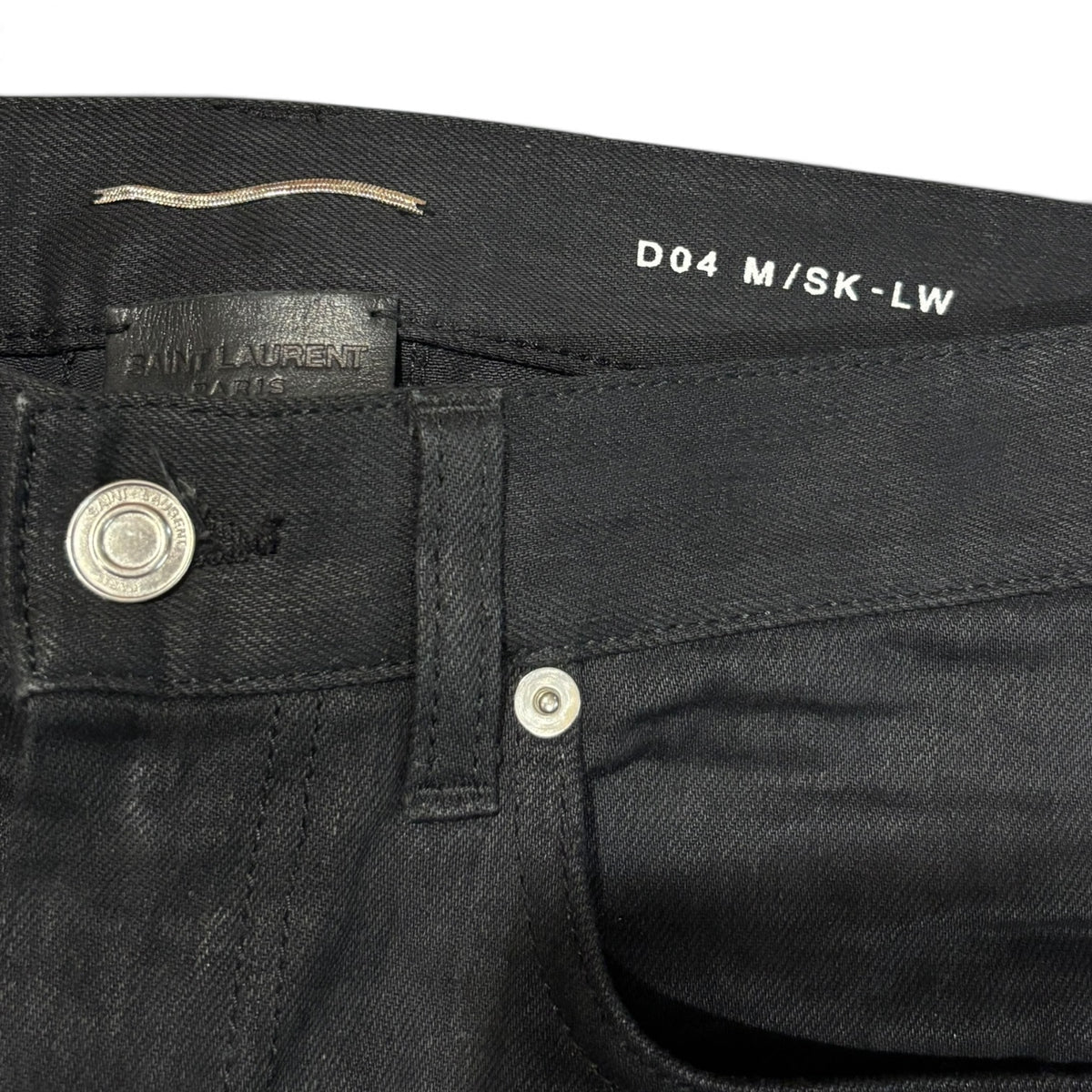 Saint Laurent AW15 D04 Biker Denim