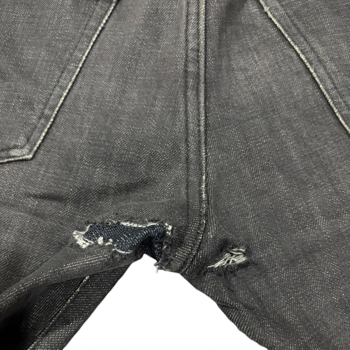 Dior Homme Grey Clawmark Denim
