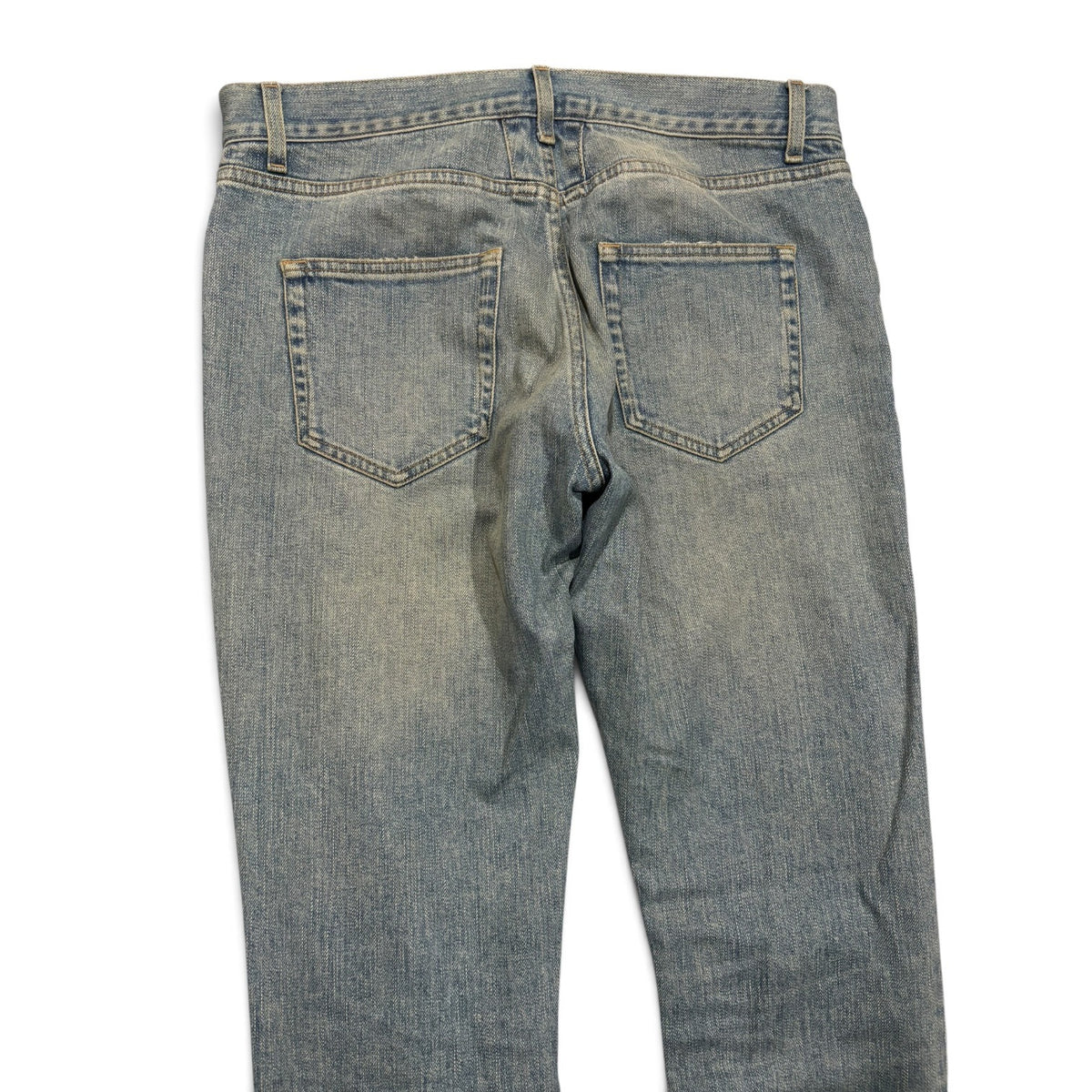 Saint Laurent AW16 Mudwash Knee Slit D02 Denim