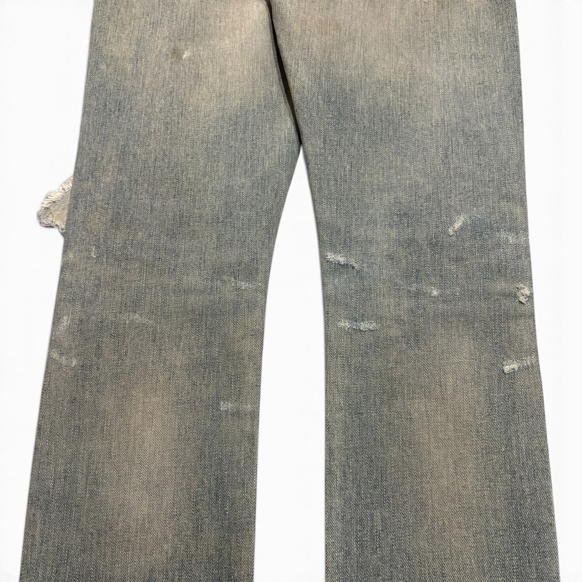 Saint Laurent FW14 Sandwash Crash Denim