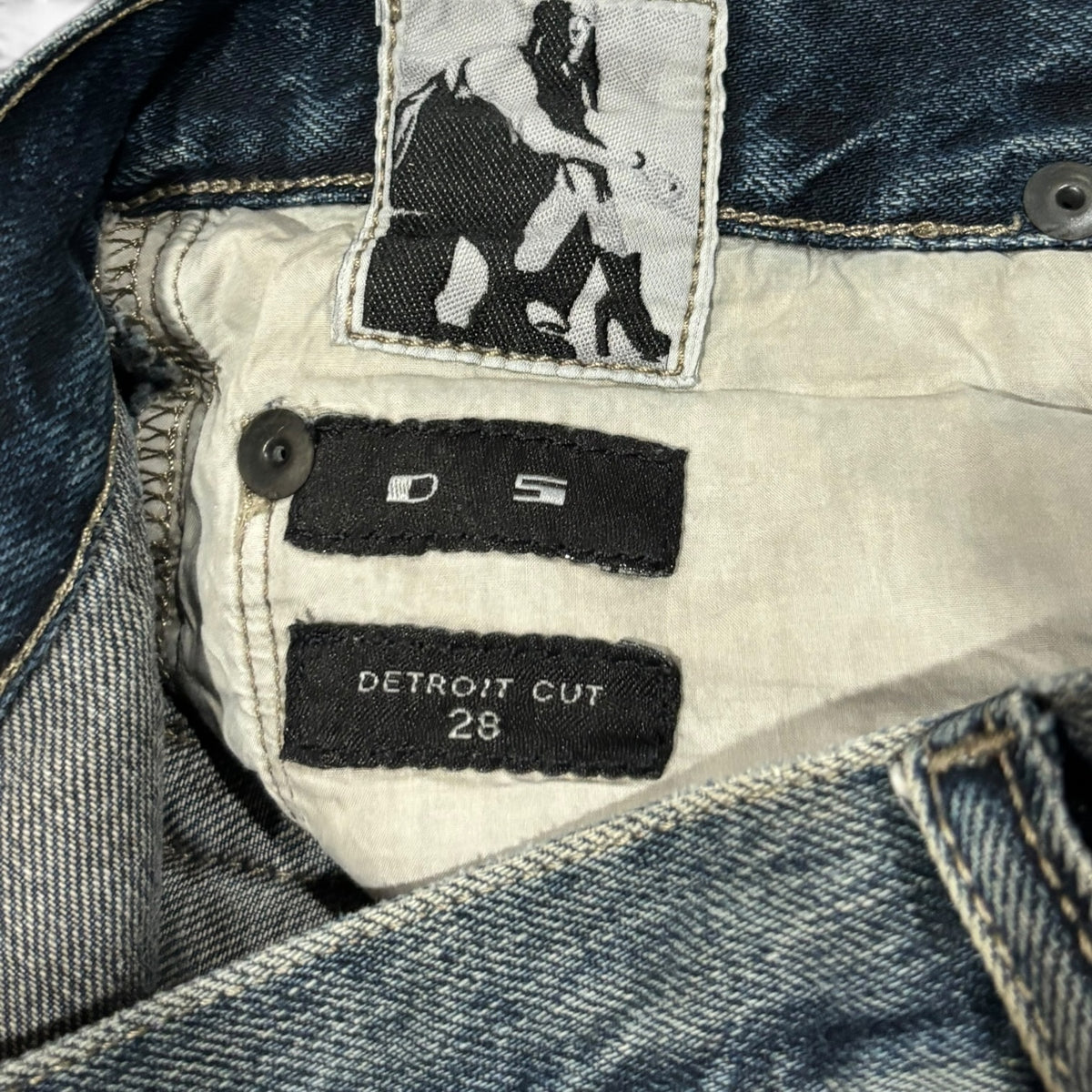 Rick Owens DRKSHDW SS15 Hustler Blue Detroit Cut