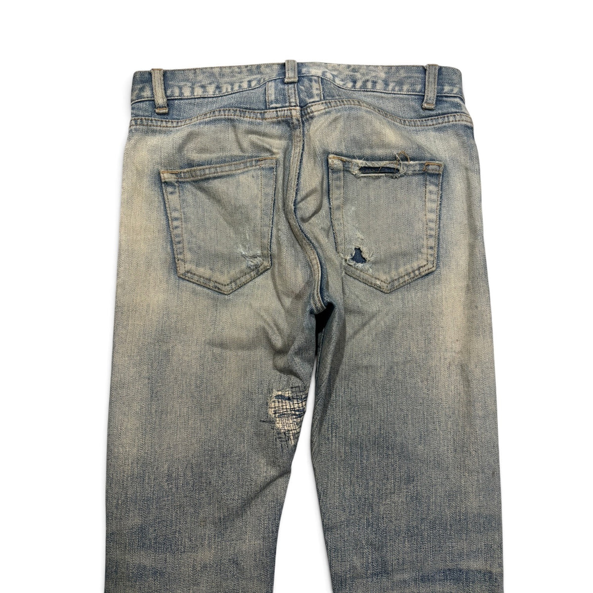 Saint Laurent Repaired Crash Denim