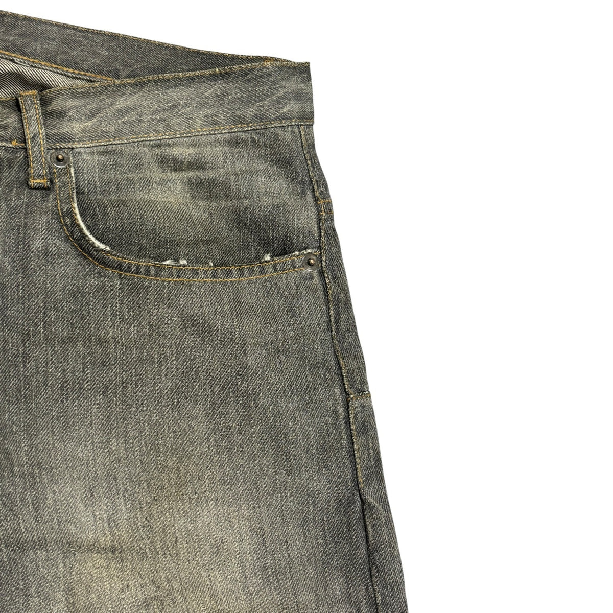 Dior Homme SS06 Grey Distressed Denim