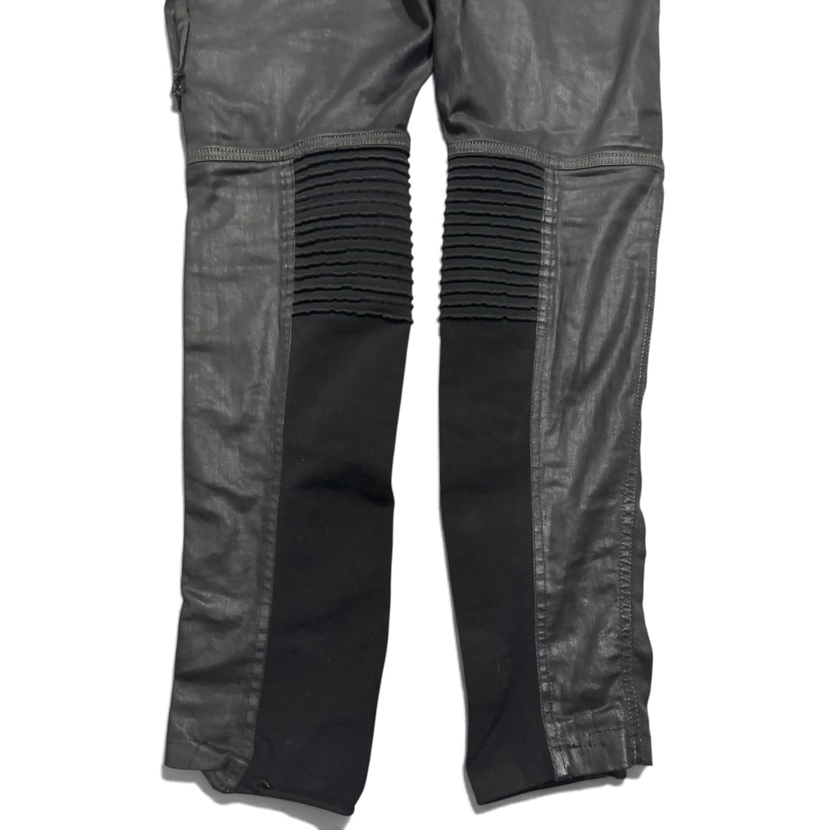 Rick Owens DRKSHDW Black Wax Memphis Denim