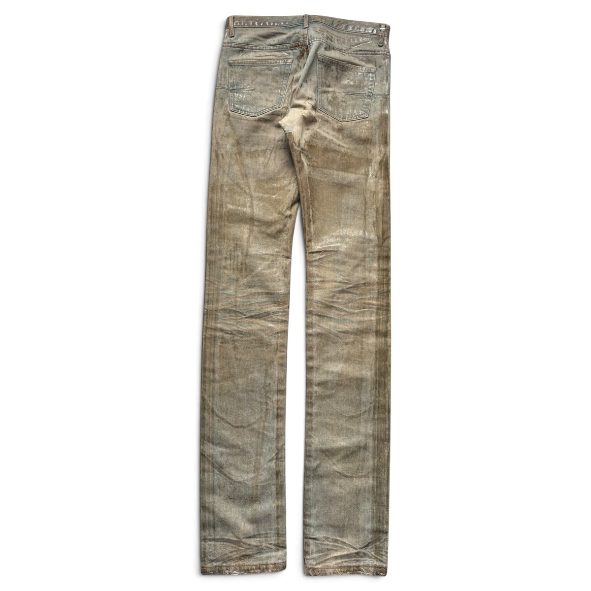 Dior Homme SS04 Waxed Bleu Claire Denim