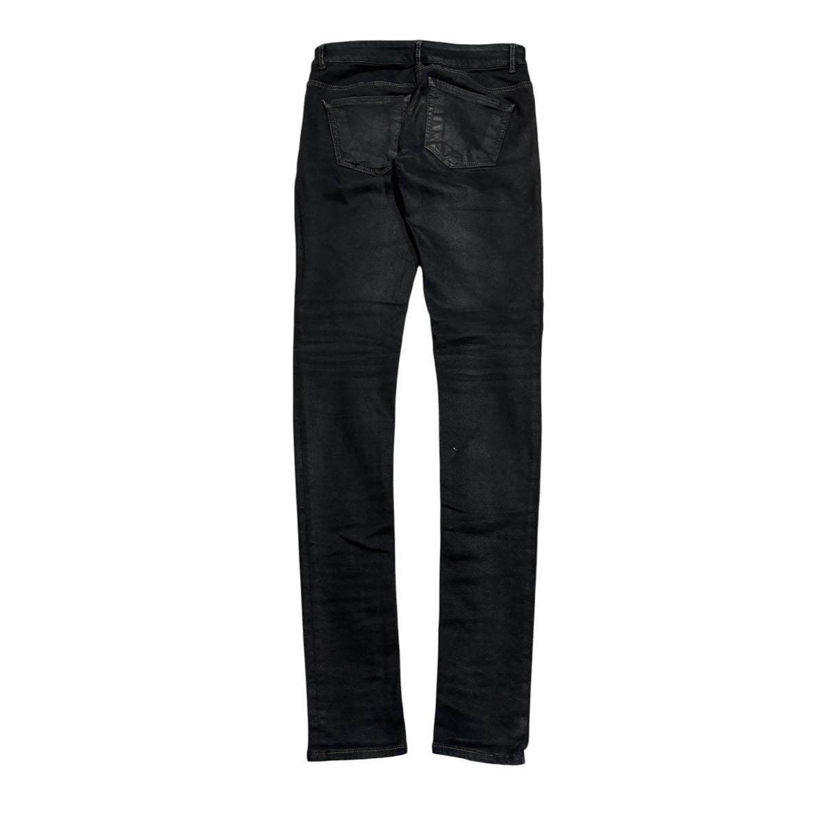 Rick Owens DRKSHDW SS17 Black Matte Waxed Detroit Cut