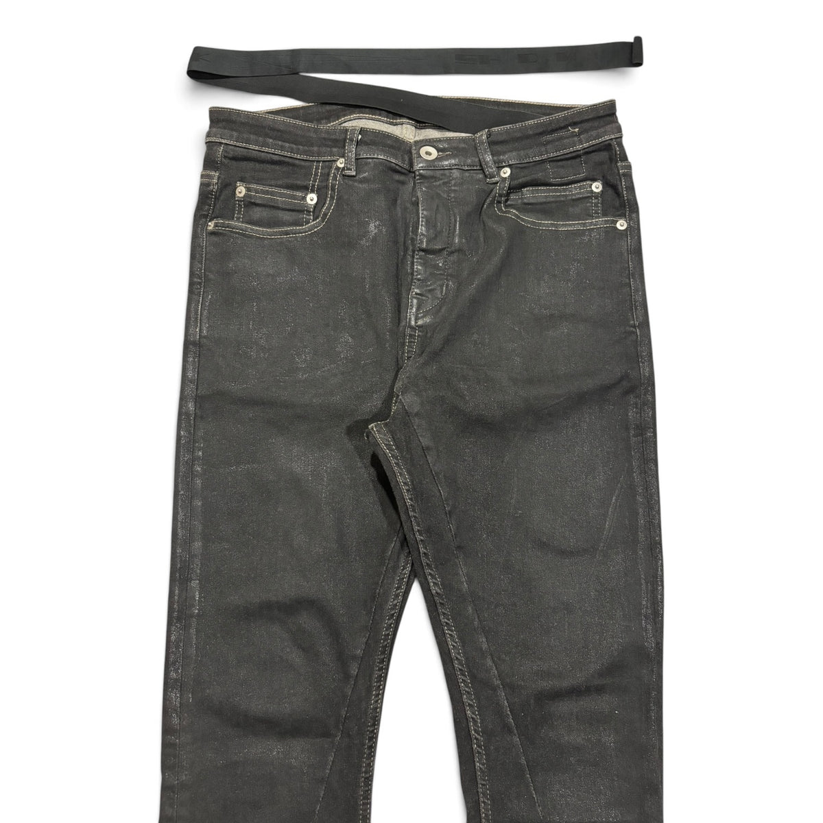 Rick Owens DRKSHDW FW21 Foil Wax Detroit Cuts
