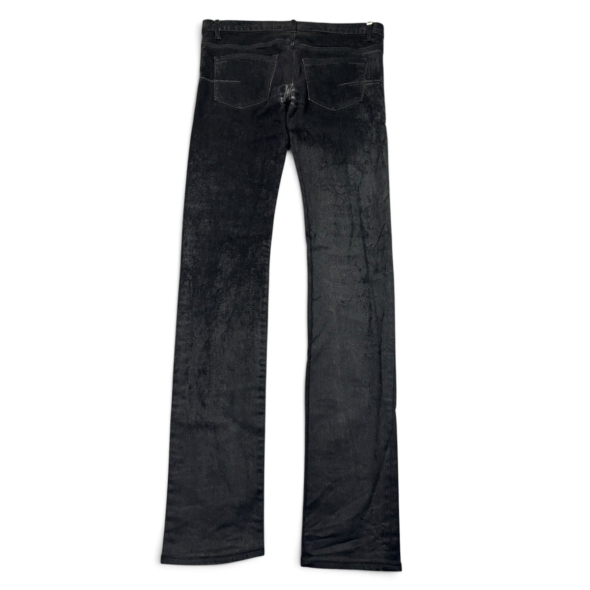 Dior Homme Faded Black Wax Denim
