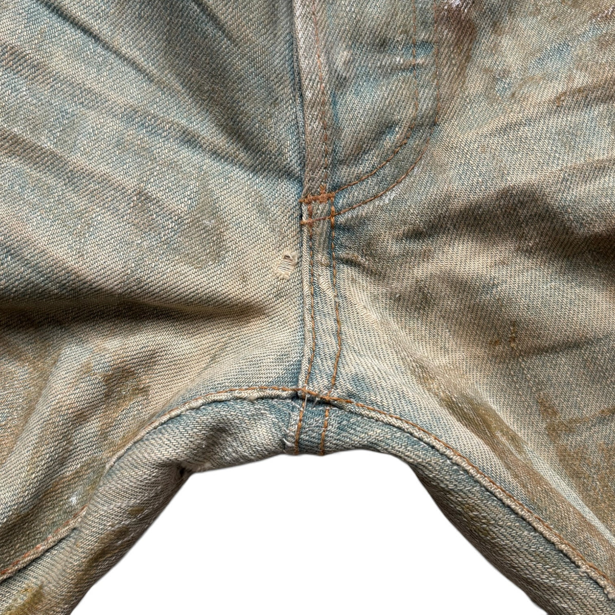 Dior Homme SS04 Waxed Bleu Claire Denim