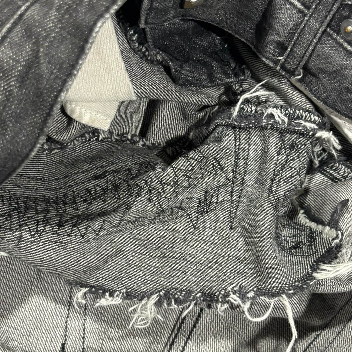 Dior Homme AW06 Grey Clawmark Denim