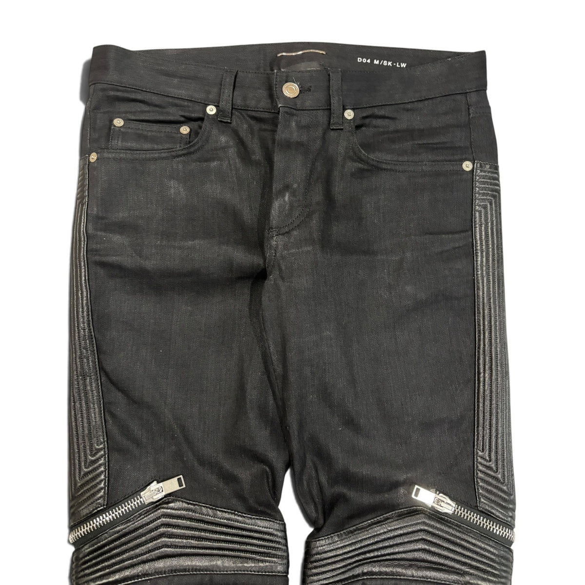 Saint Laurent AW15 D04 Biker Denim