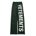 Vetements Spellout Sweatpants