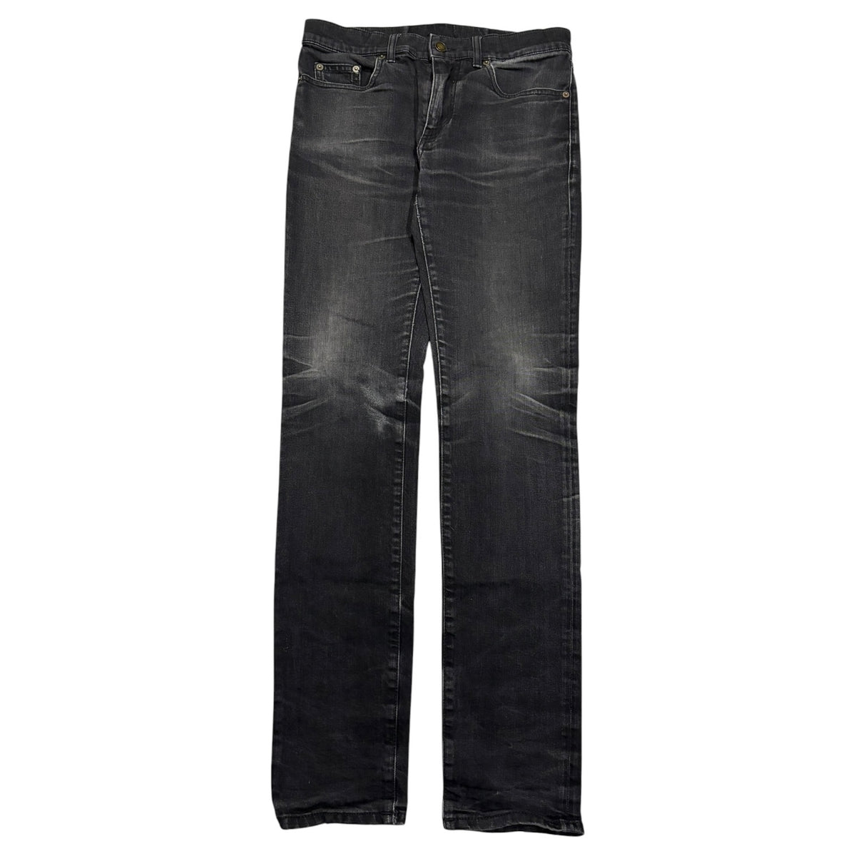 Saint Laurent Black Faded D02 Denim