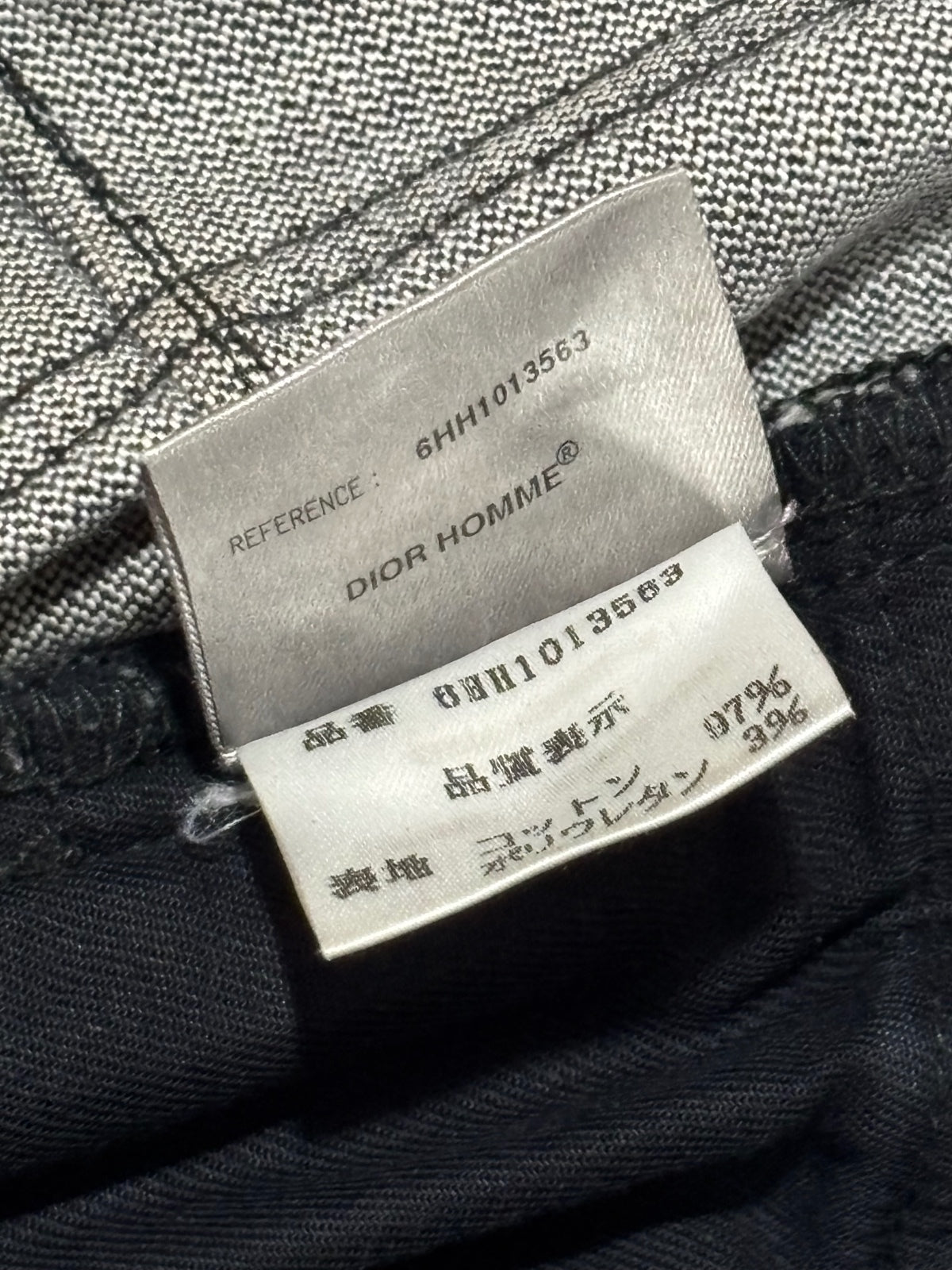 Dior Homme AW06 Grey Stretch Denim