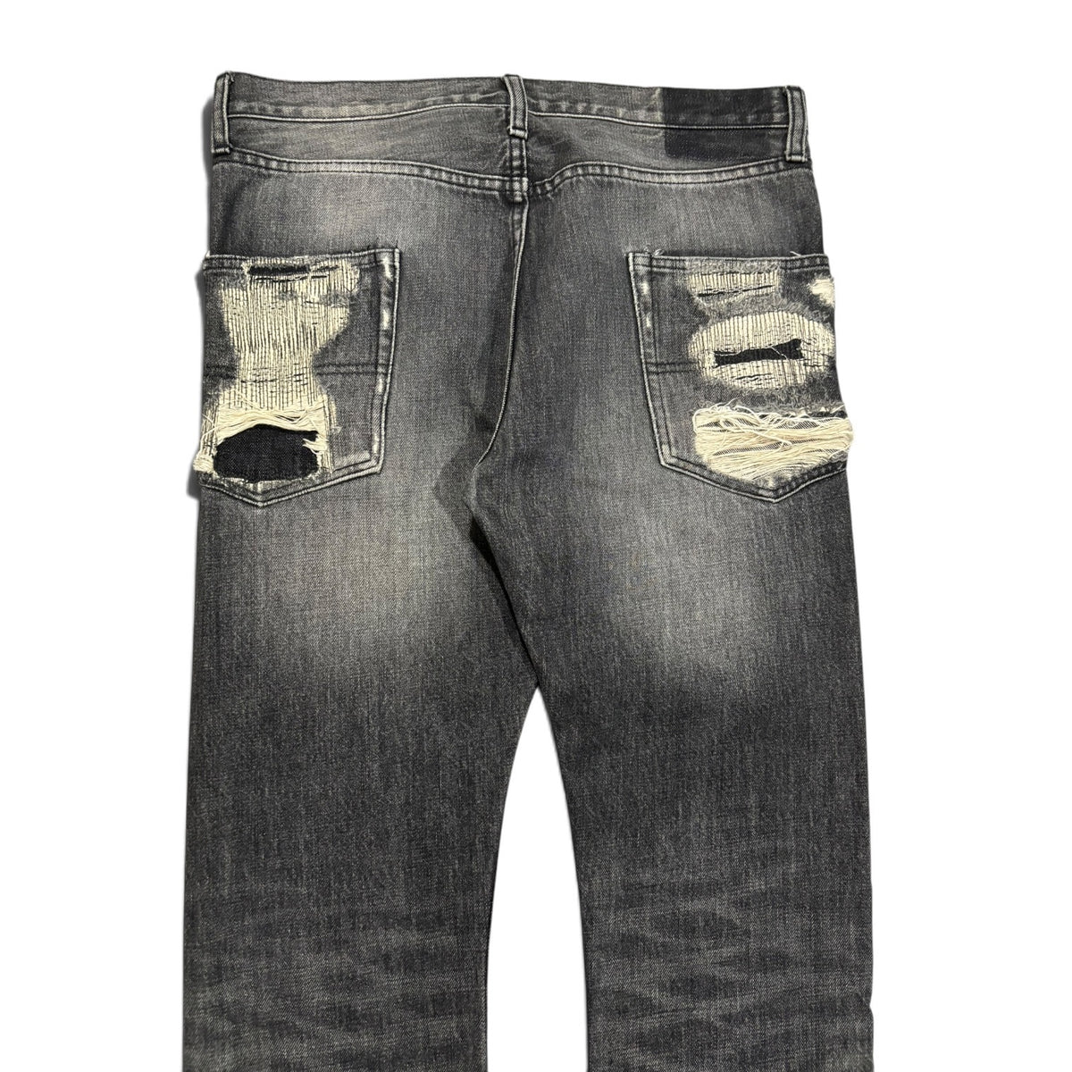 Undercover AW05 Black Skull Denim