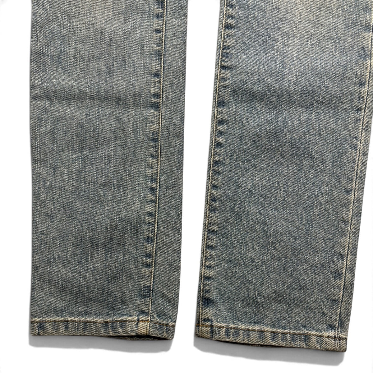 Saint Laurent AW15 Mudwash Knee Slit D02 Denim