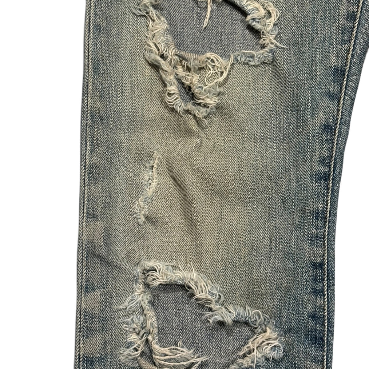 Saint Laurent AW15 Crash Denim