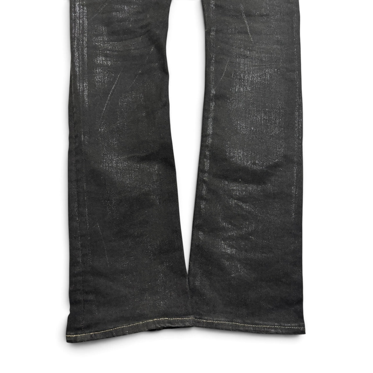 Rick Owens DRKSHDW FW21 Foil Wax Detroit Cuts