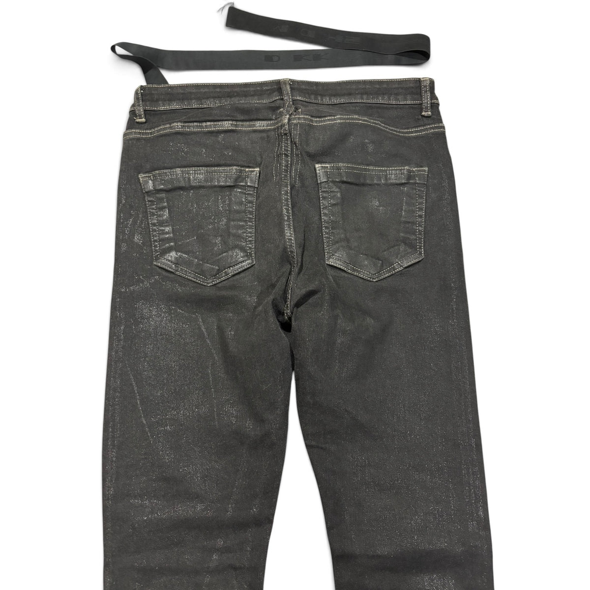 Rick Owens DRKSHDW FW21 Foil Wax Detroit Cuts