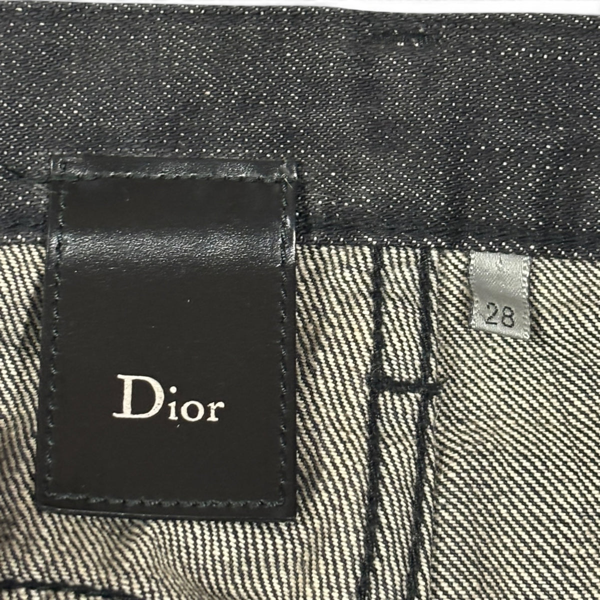 Dior Homme SS08 Black Clawmark Denim