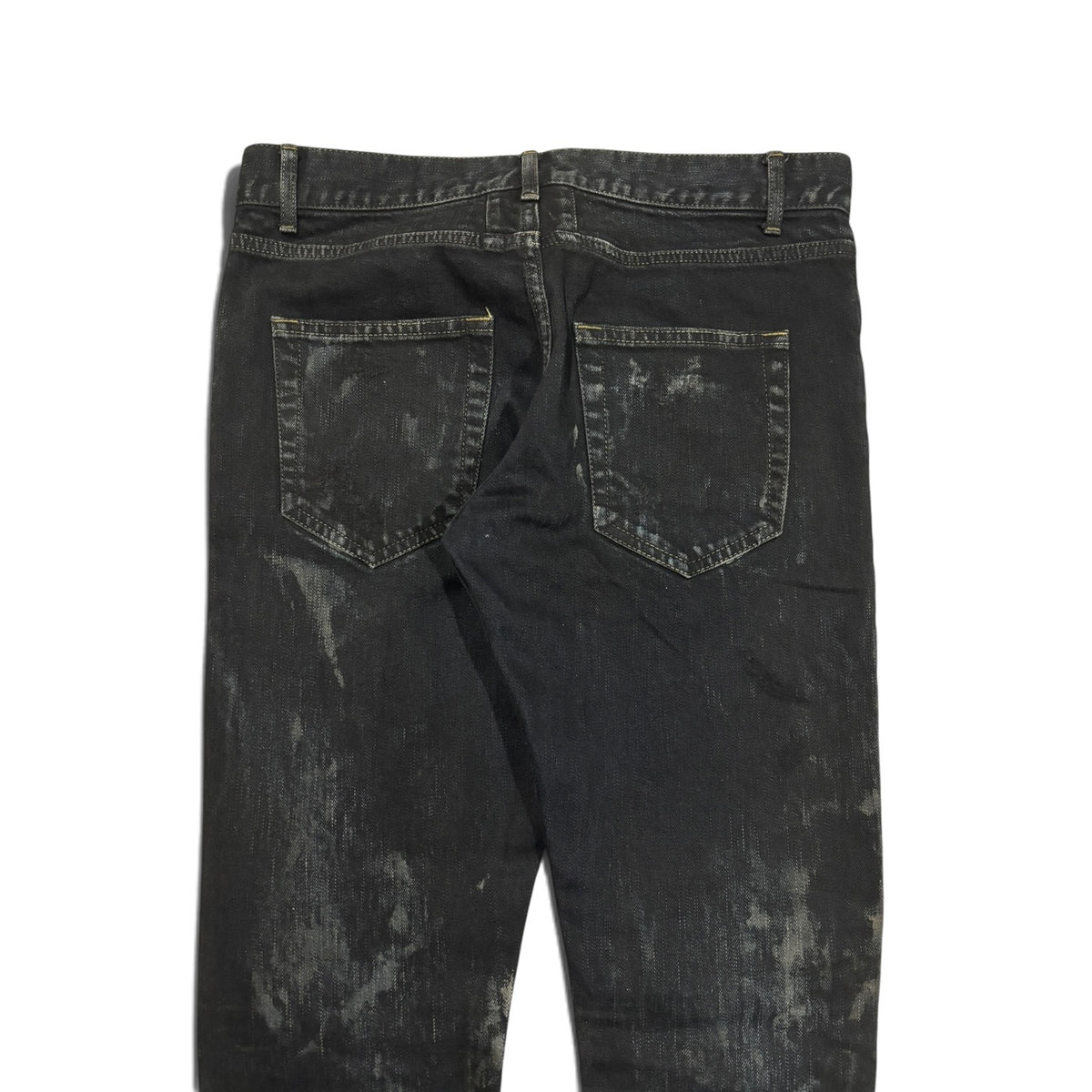 Saint Laurent AW14 Oil Spill Denim