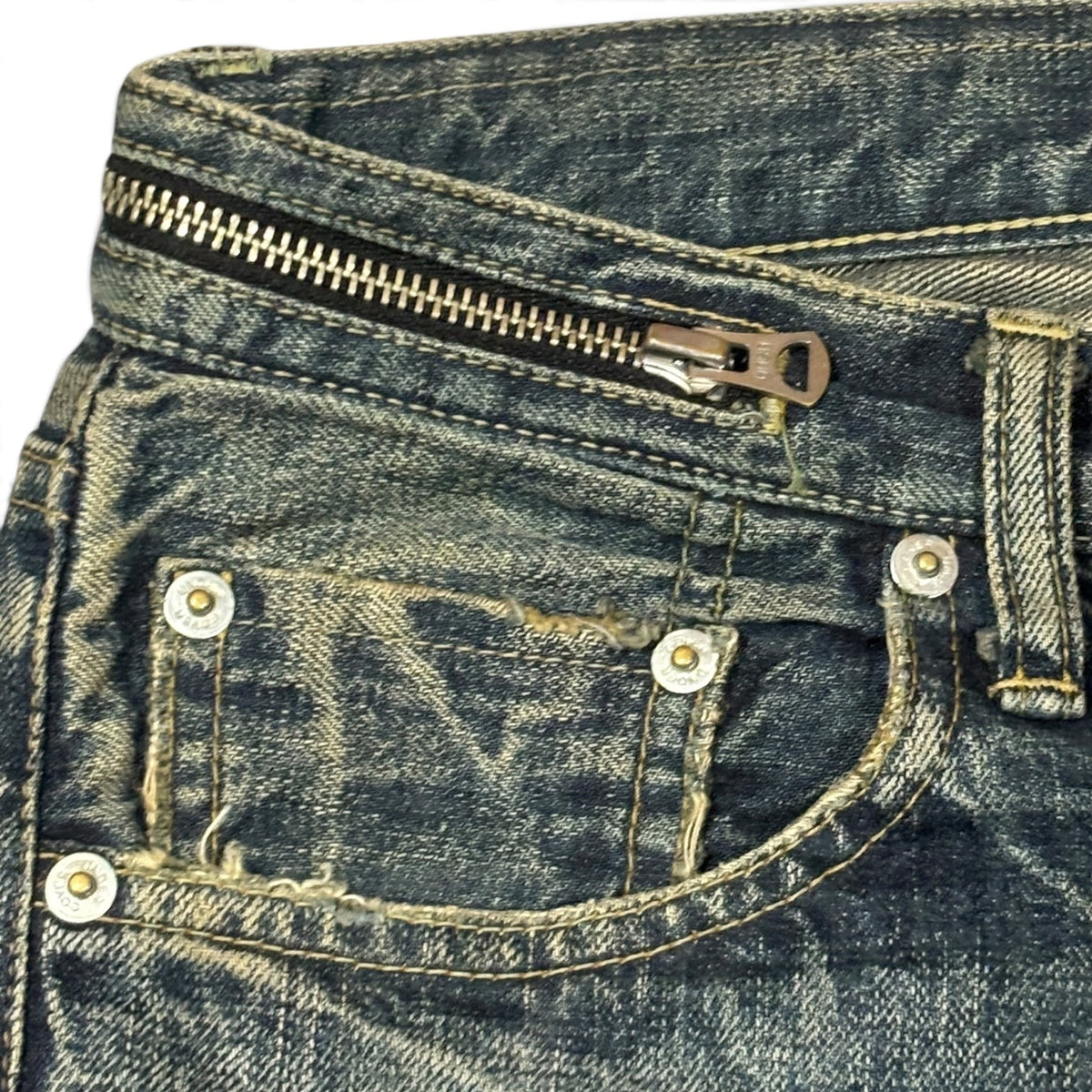 Undercover SS07 Chaos Zipper Denim