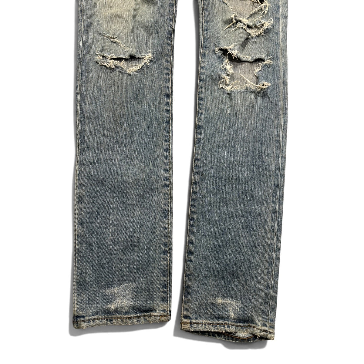 Saint Laurent AW15 Crash Denim