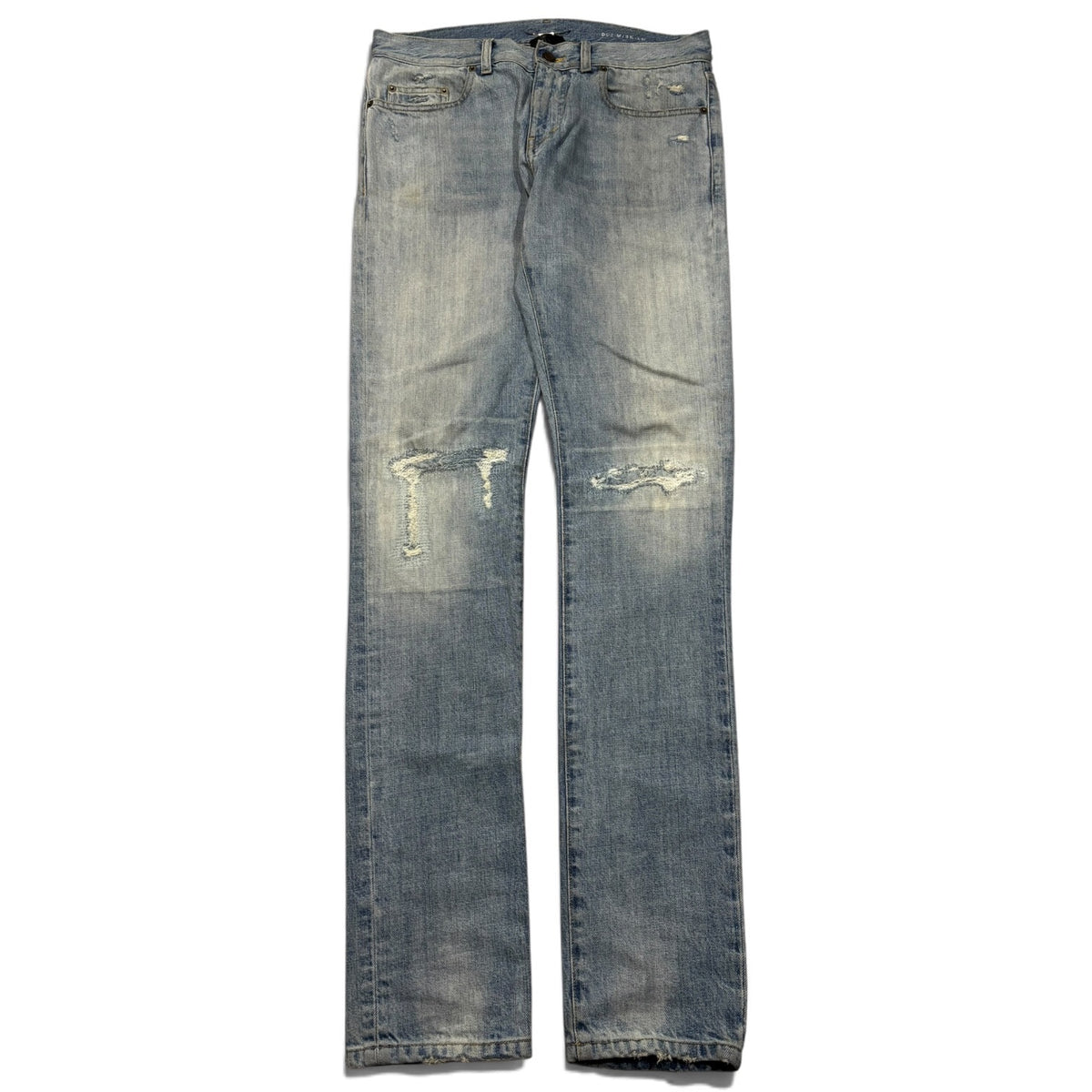 Saint Laurent SS16 Repaired Knee D02 Denim