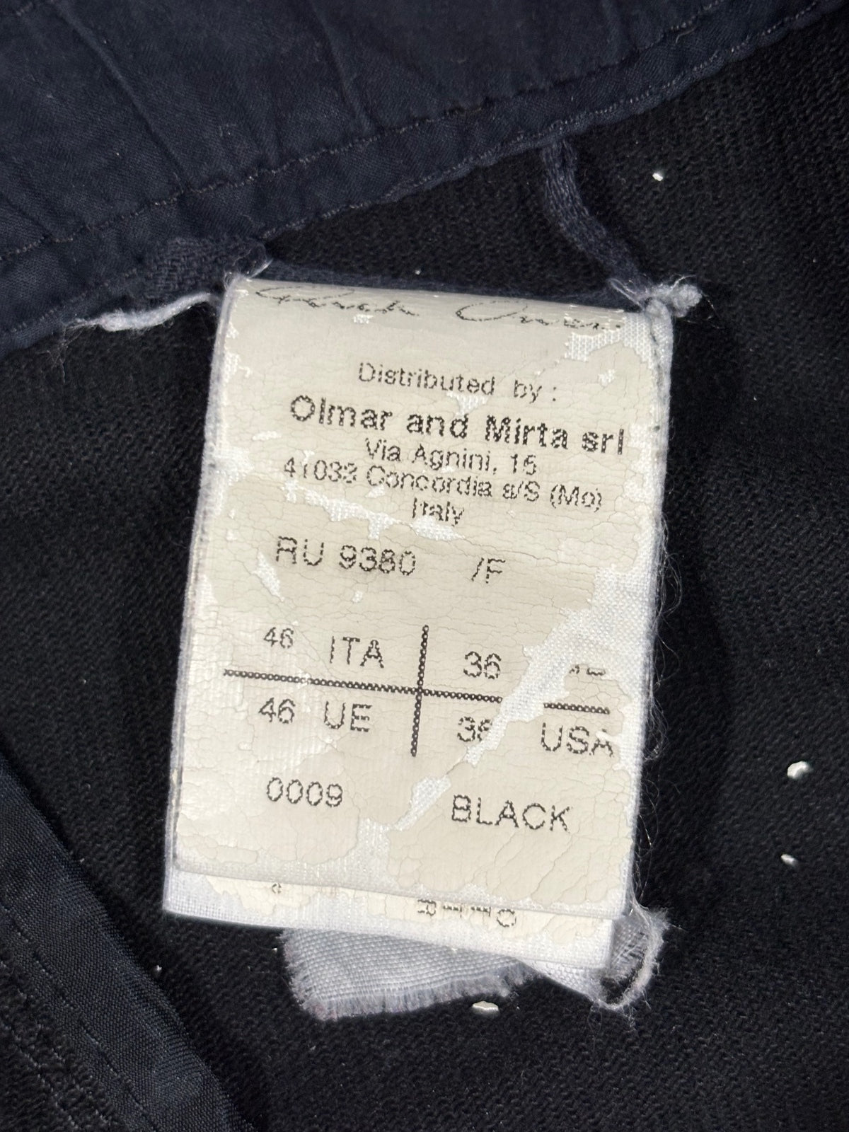 Rick Owens FW12 Drop Crotch Sweats