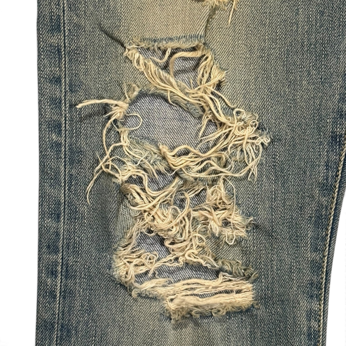 Saint Laurent FW14 Crash Denim