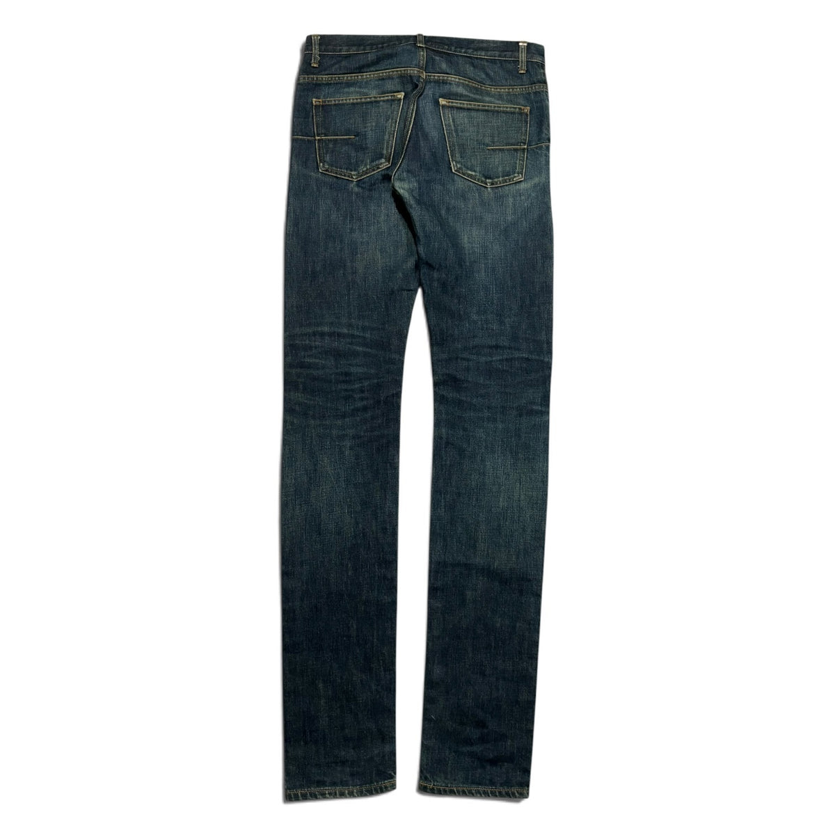 Dior Homme Raw Faded Indigo Denim