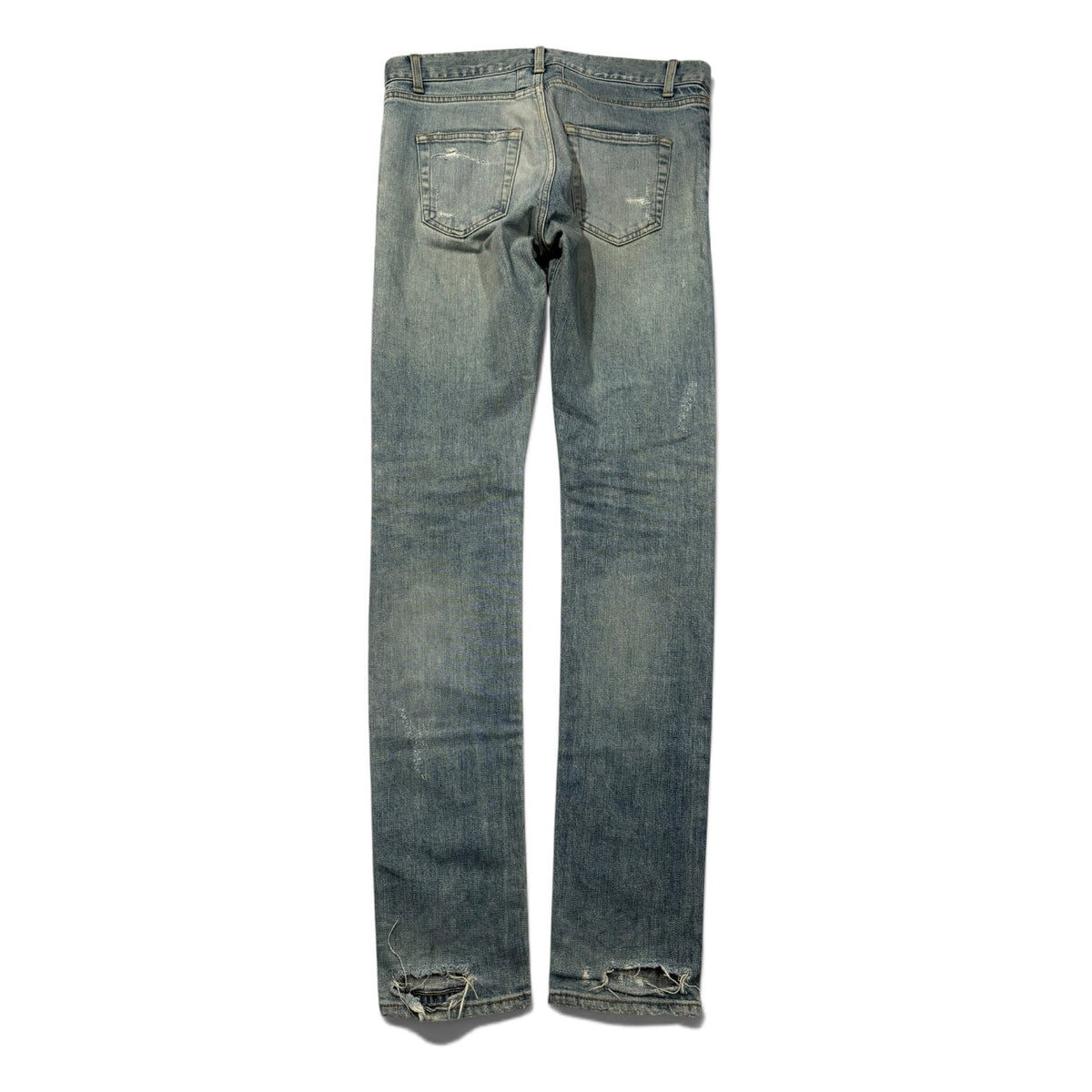 Saint Laurent AW15 Crash Denim