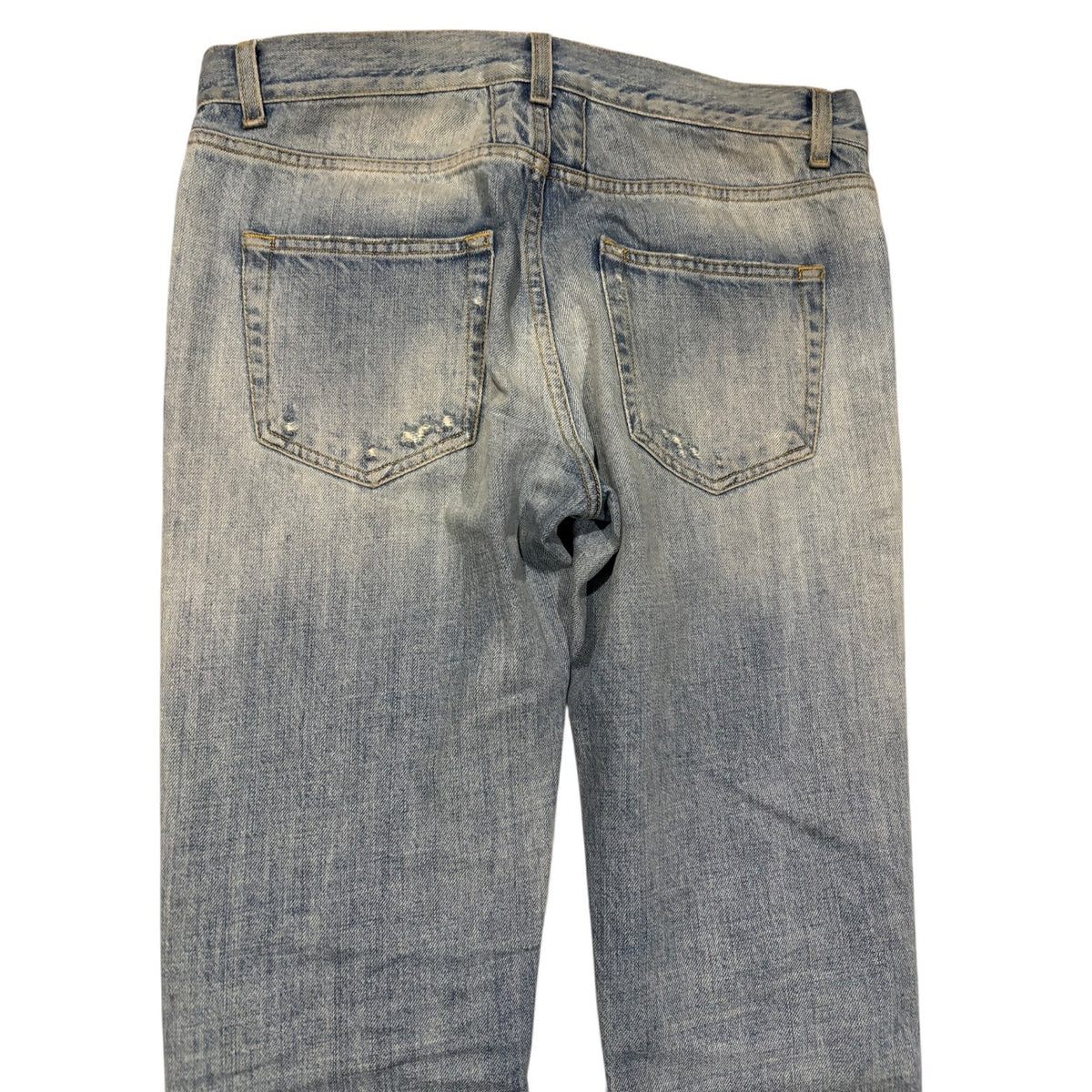 Saint Laurent SS16 Repaired Knee D02 Denim