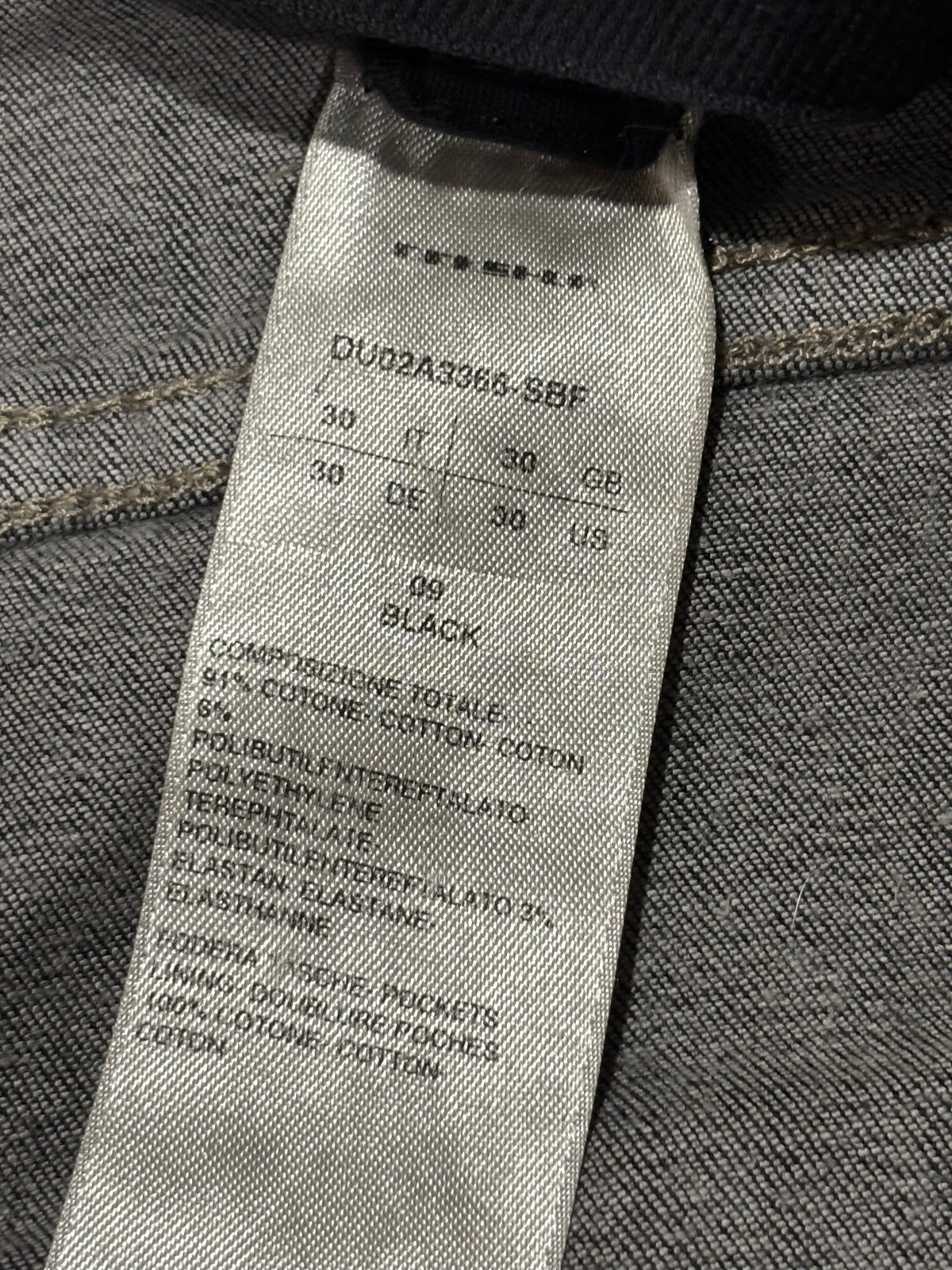 Rick Owens DRKSHDW FW21 Foil Wax Detroit Cuts