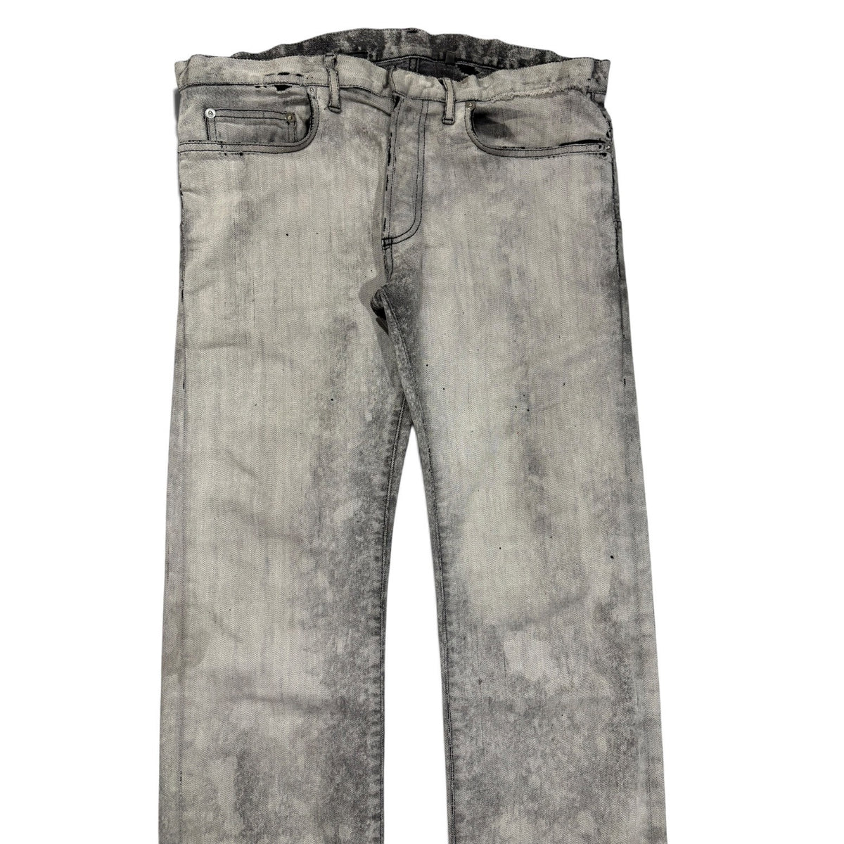 Dior Homme AW11 Grey Acid Wash Denim