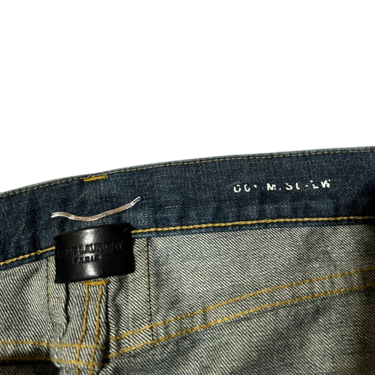 Saint Laurent SS13 D01 Blue Indigo Denim