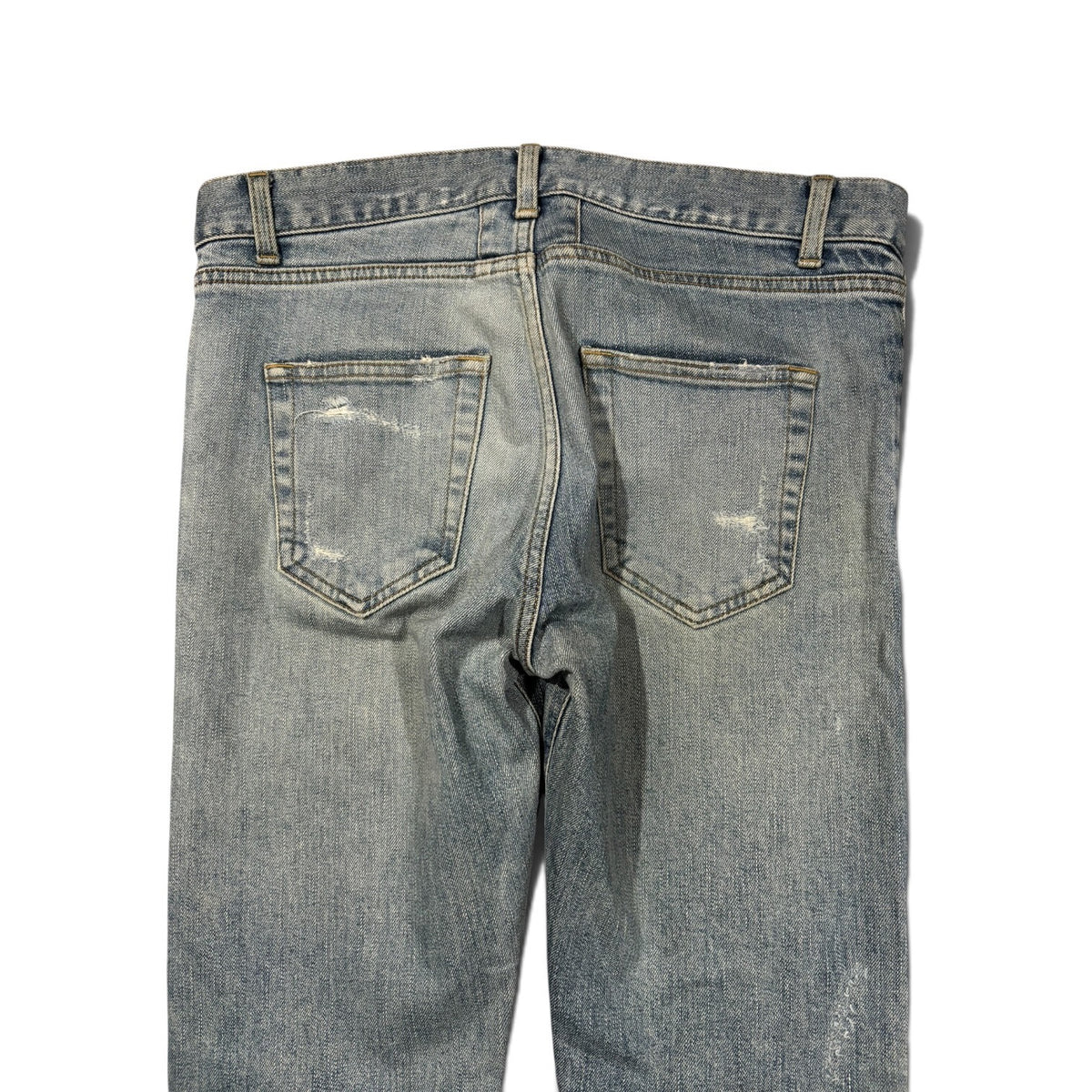 Saint Laurent AW15 Crash Denim